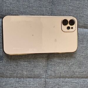 Gold Smartphone with Dual Cameras